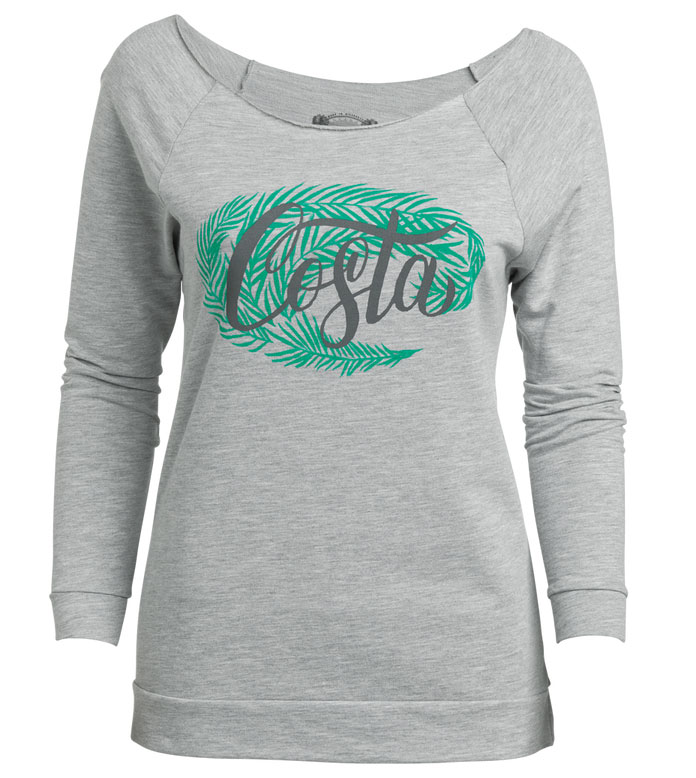 costa_womens_camelia_heather_gray Costa W‘s Camelia Sweatshirt heather gray