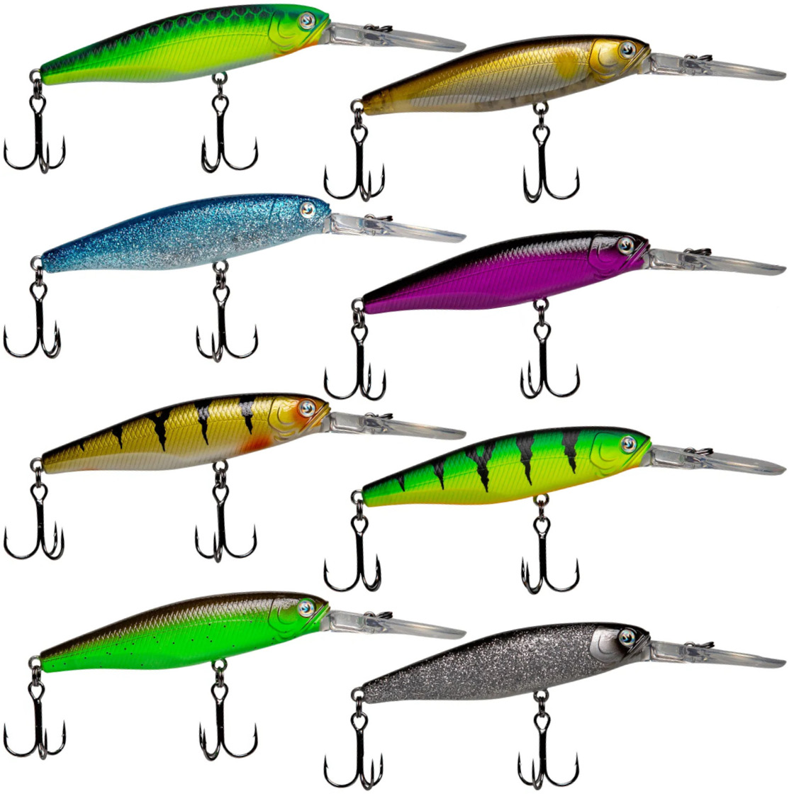 Zeck Hitch Hardbait Twitchbait Suspending 7,5 cm 1 - 2 m