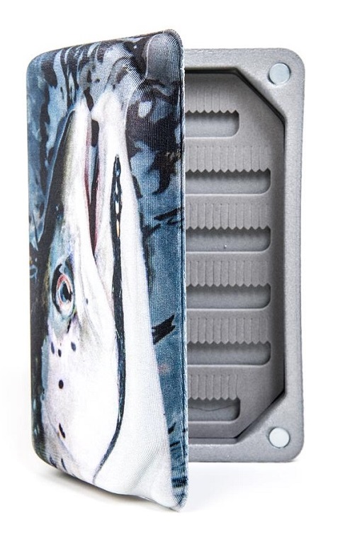 Guideline Slit Foam Fly Box Salmon