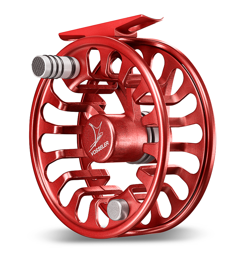 Vosseler_Air_Two_Fliegenrolle_rot_2 Vosseler Air Two Fly Reel red