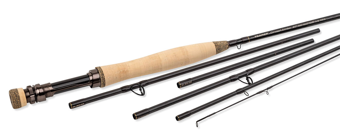 Traper Concept Combo Multi Length Single Handed Fly Rod