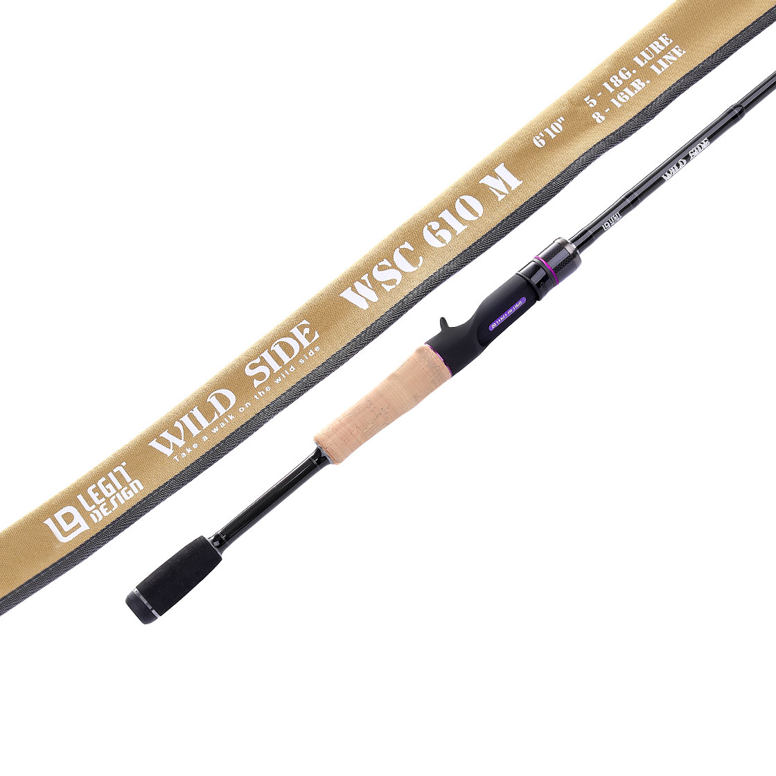 ロッド LEGIT DESIGN WILD SIDE Bait Finesse Legit Design Wild Side Baitcasting Model WSC67L+ Bait