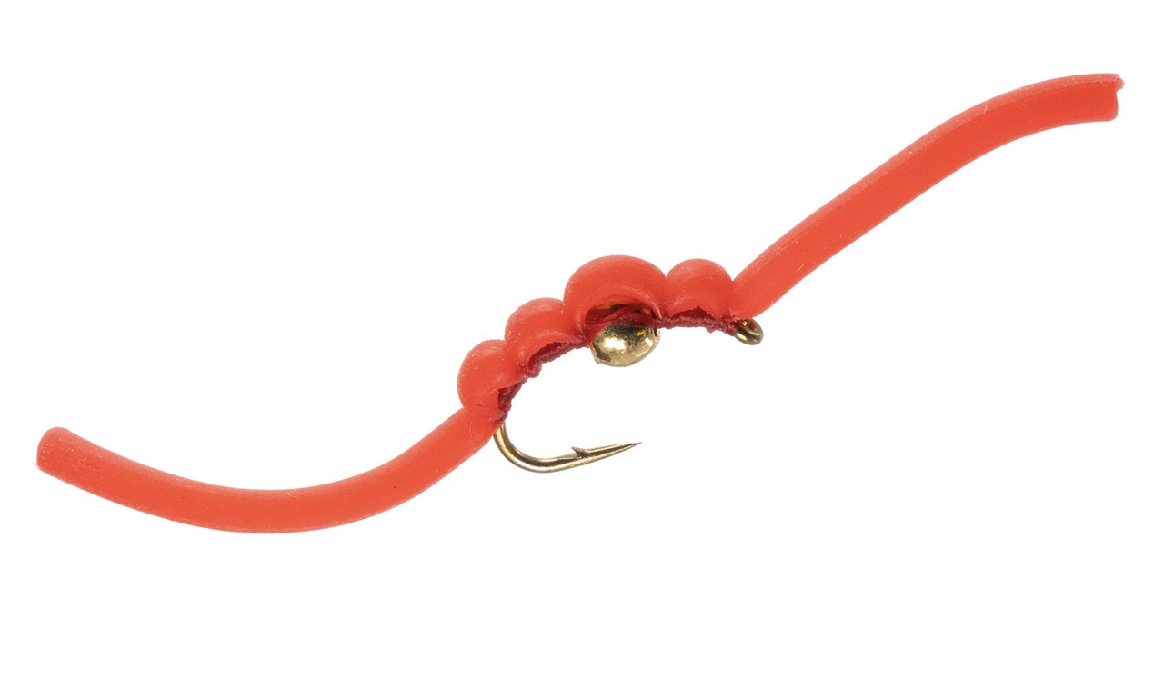 Umpqua Squirmy Wormie TB Red #12