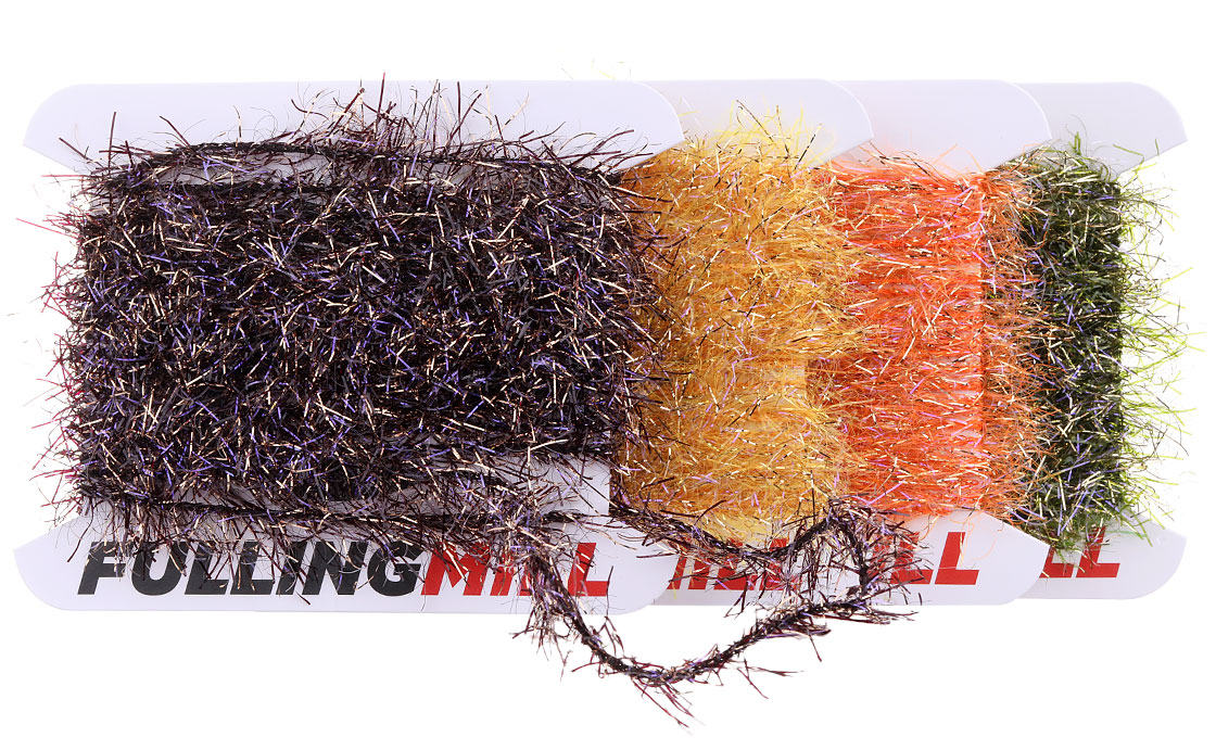 P-27127_Fulling_Mill_Streamer_Straggle_Chenille_Metallic_Gold_12mm_Detail Fulling Mill Streamer Straggle Chenille Metallic Gold 12mm