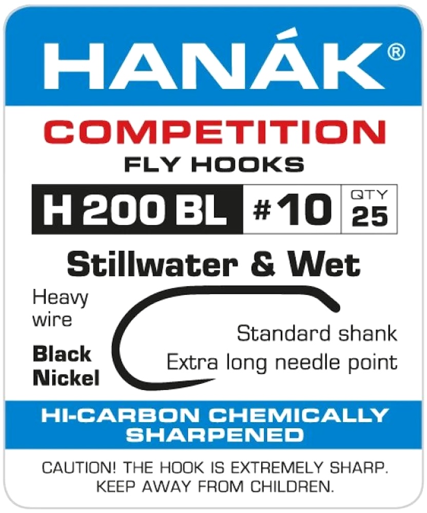 Hanak H 200 BL Stillwater & Wet hooks