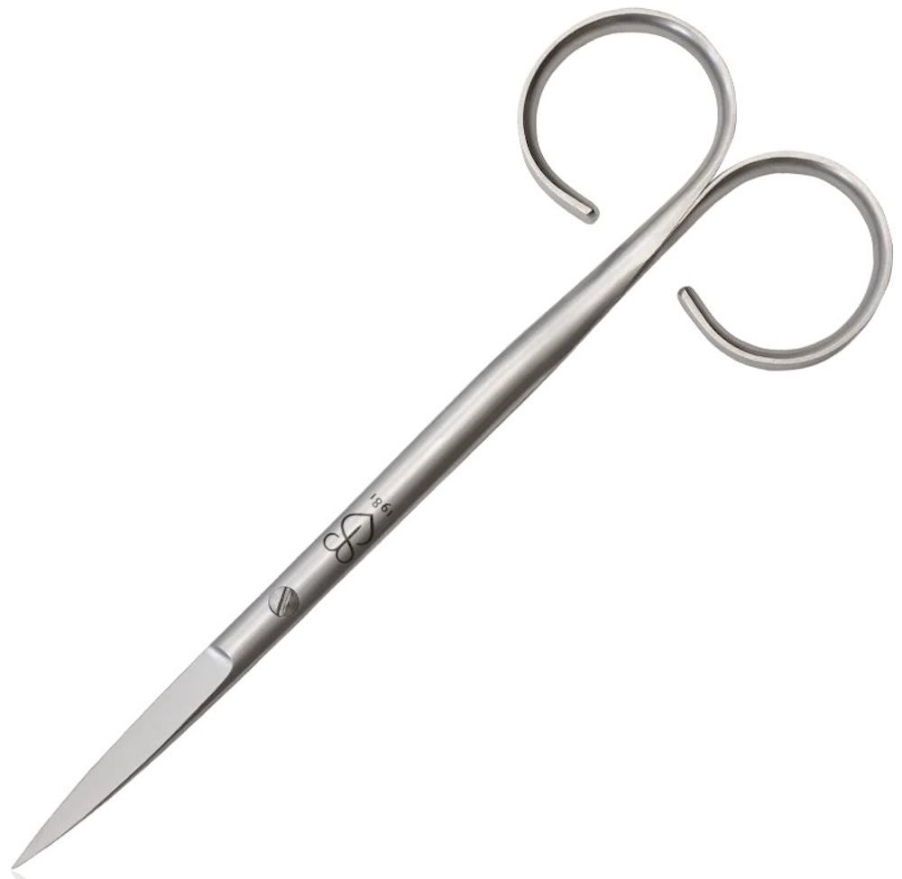 Renomed stainless steel scissors pointed large straight - FS5 15cm, blade 4cm