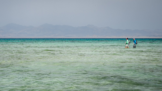 Fly Fishing the Nubian Flats