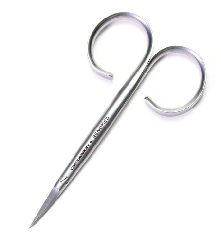 C&F Design TS-1 Tying Scissors Curved