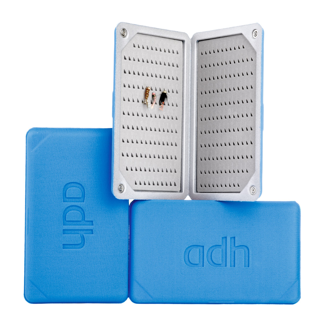 adh-fishing Foam Fly Box Nymph Ultralight blue