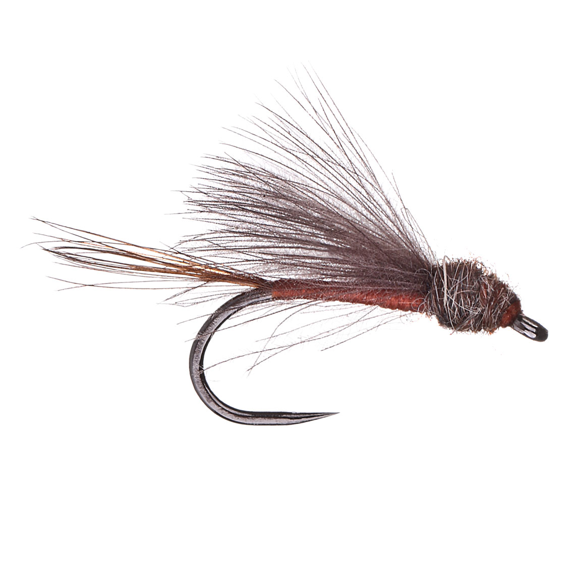 P-26721_adh-fishing-Trockenfliege-CDC-Brown-on-AHREX-by-Superflies adh-fishing Dry Fly CDC Brown on AHREX by Superflies