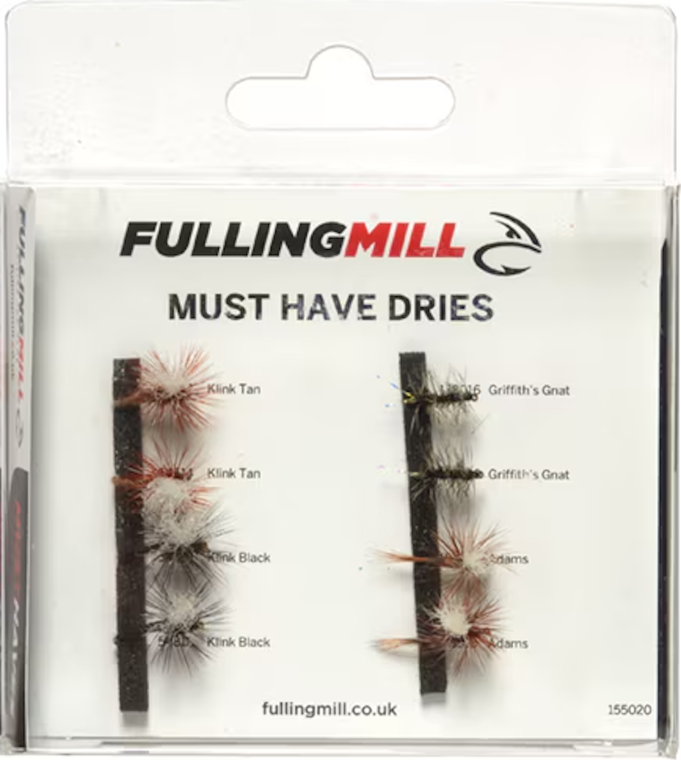 Fulling Mill Must Have Dries Dry Fly Set