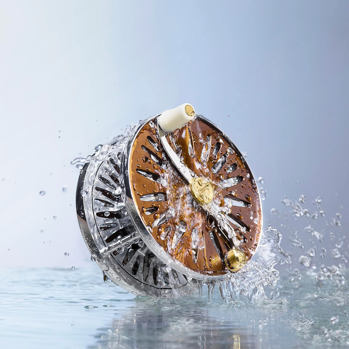 Frodin_Salar_Daisy_Reel_Fliegenrolle Example (Color: Burnt Bronze)