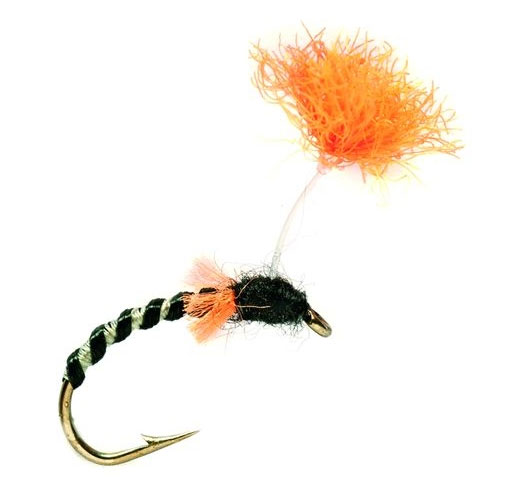 Fulling Mill Dry Fly - Parasol Fl. Pupa Black