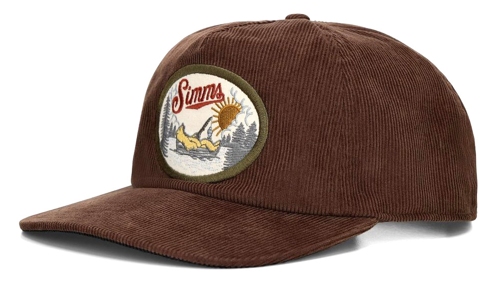 Simms Hat Double Haul Corduroy Cap jasper