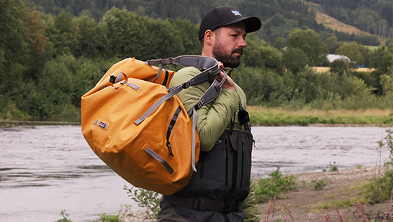 Patagonia Guidewater Duffel 80L - a waterproof travel bag with backpack function