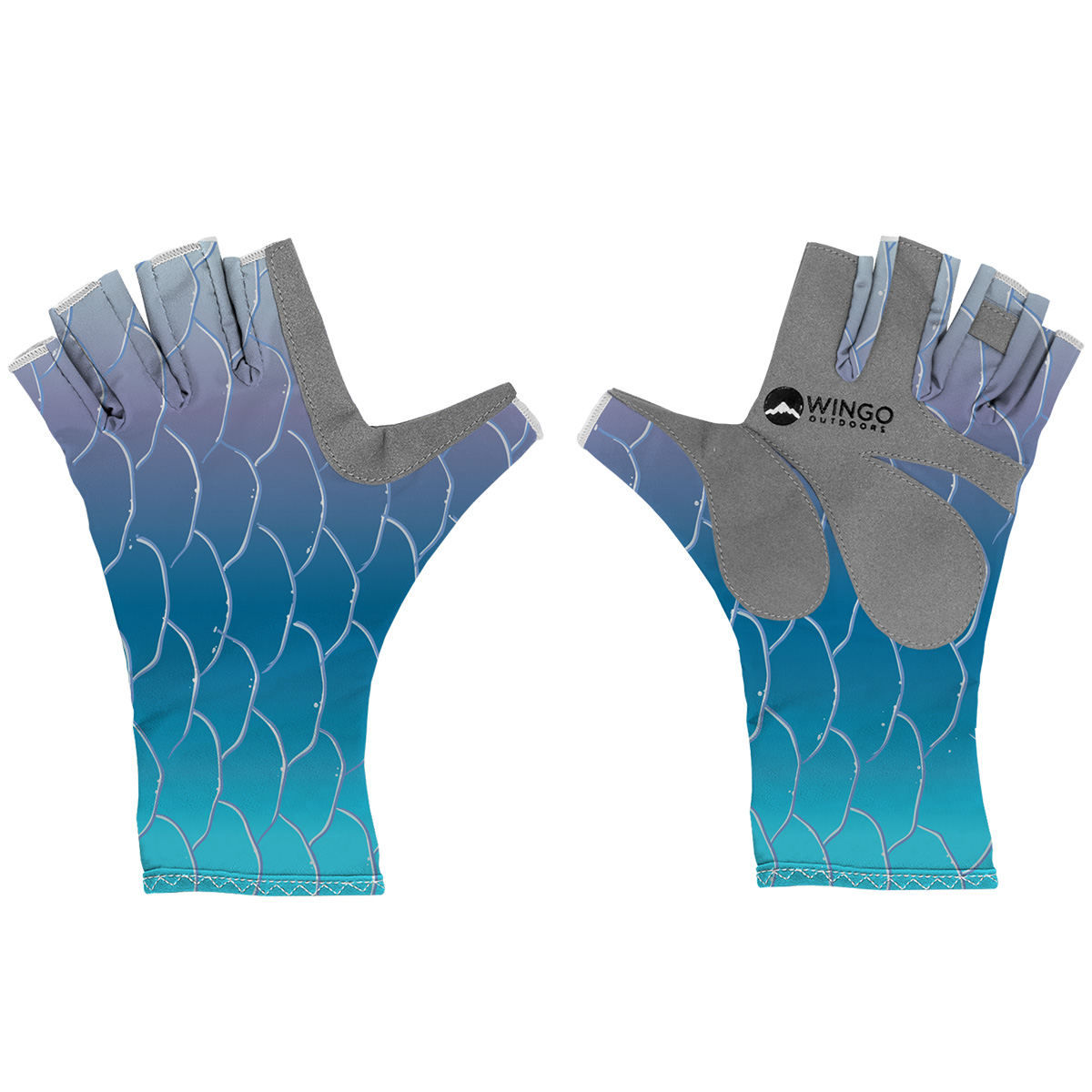 Wingo Fish Skin Sun Glove Tarpon v2.0