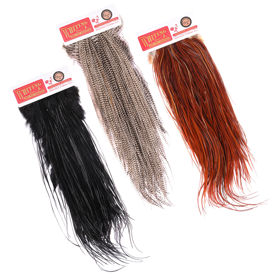 Whiting Bronze Midge Saddle