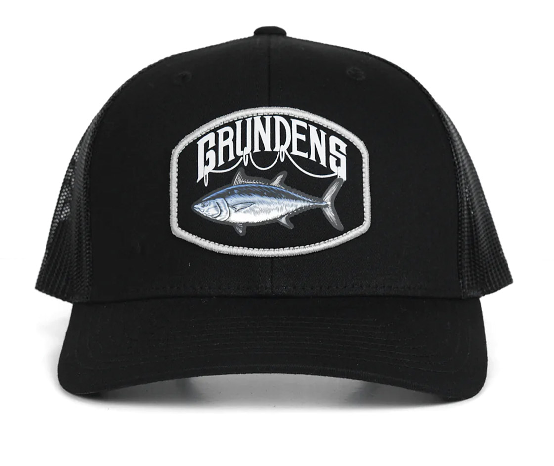 Grundéns Bluefin Trucker Cap solid black