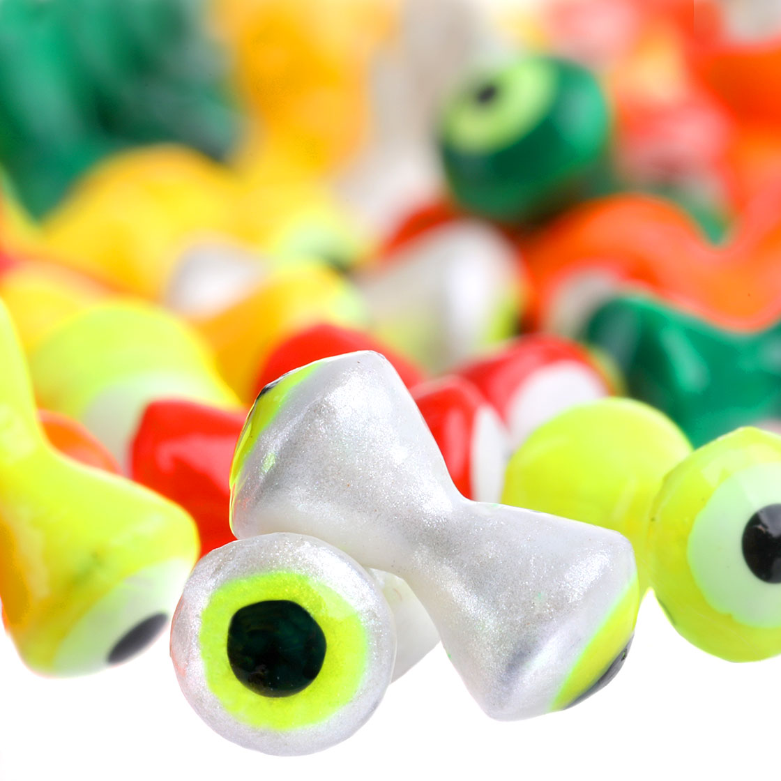 P-27552_Fulling-Mill-Streamer-Eyes-Brass-Dumbbells-Doppelaugen Fulling Mill Streamer Eyes Brass Dumbbells Double Eyes