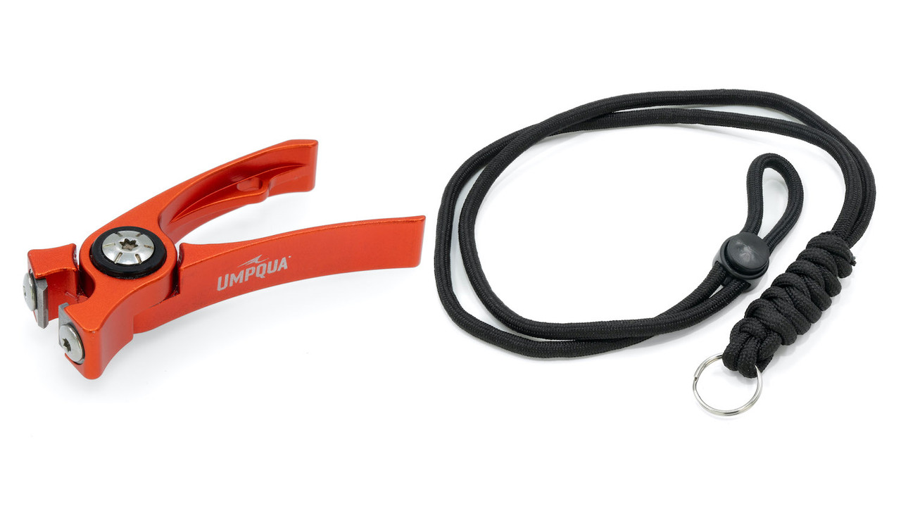 Umpqua RiverRun Nipper with Lanyard Orange