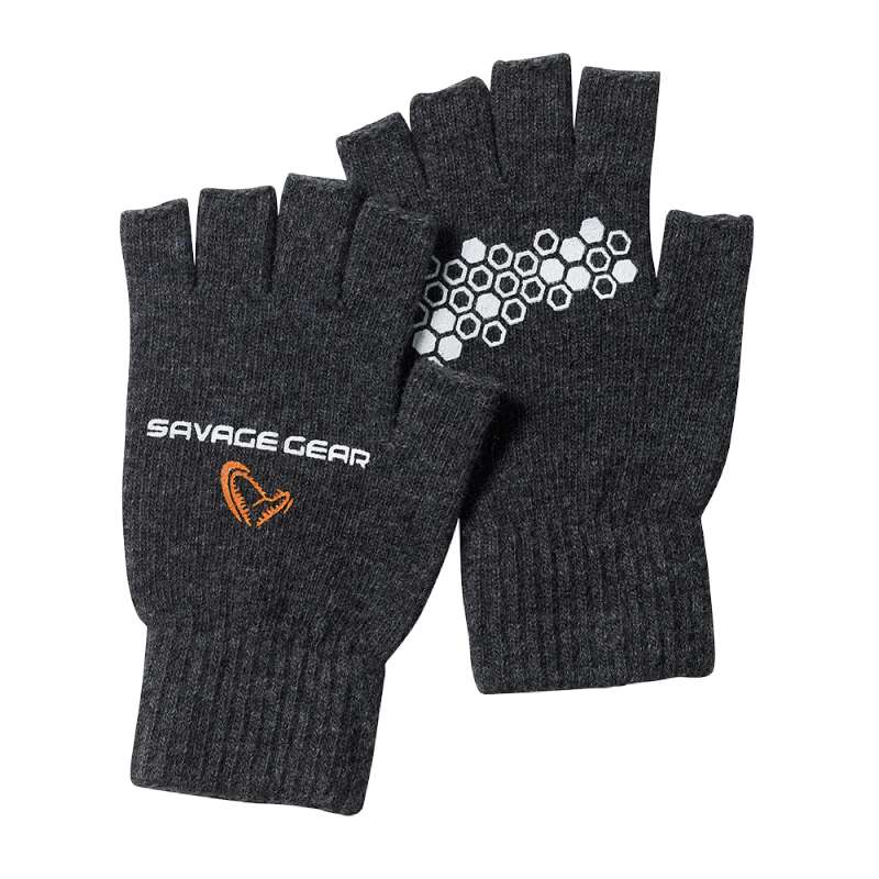 Savage Gear Knitted Half Finger Glove 