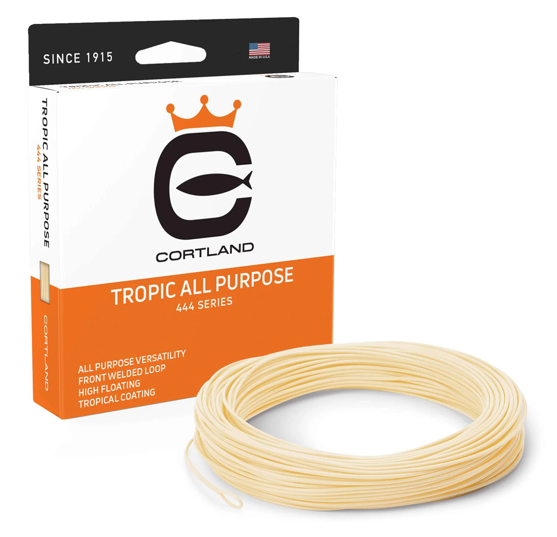 Cortland_444_Tropical_All_Purpose_Fliegenschnur_sand_1 Cortland 444 Tropic All Purpose Floating Flyline sand