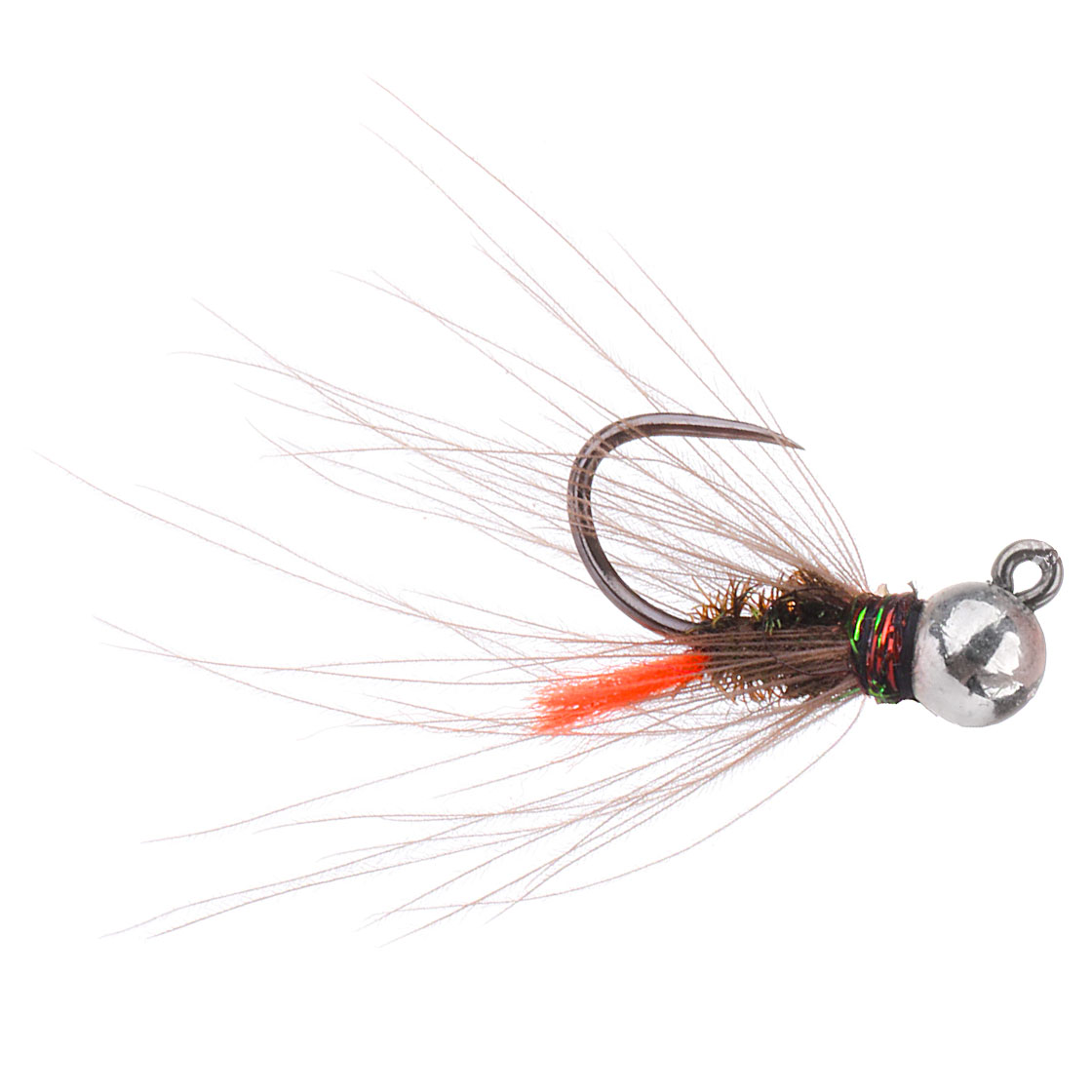 P-24871_adh-Fliege_red-tag-jig-slotted-tb adh-fishing Nymph - Red Tag Jig