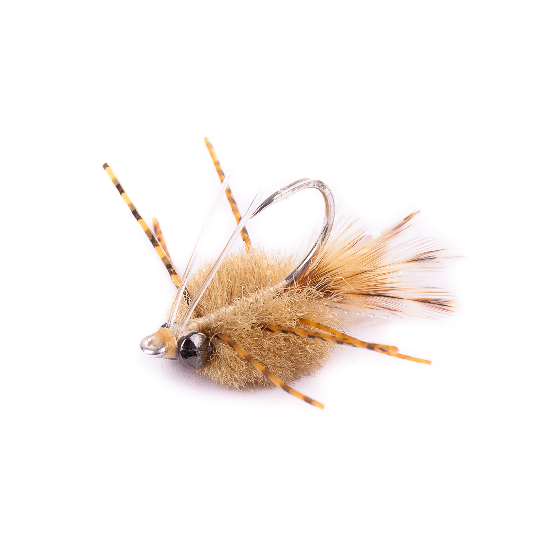 H2O Saltwater Fly - Merkin Crab tan