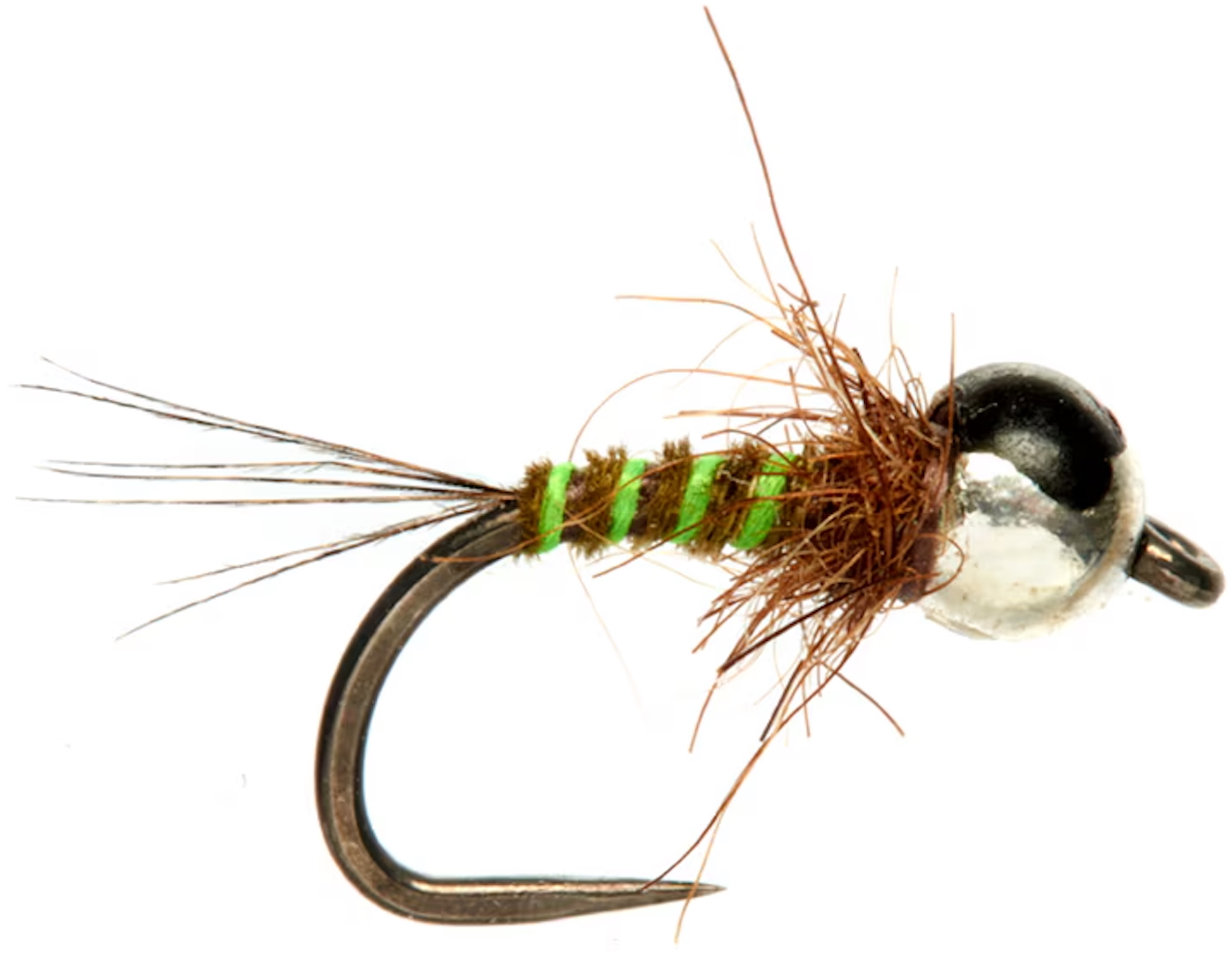 Fulling Mill Juglaret's MF Chartreuse Nymph Barbless