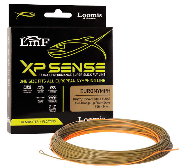 Loomis & Franklin XP SENSE 0,56 mm Euro Nymph Fly Line