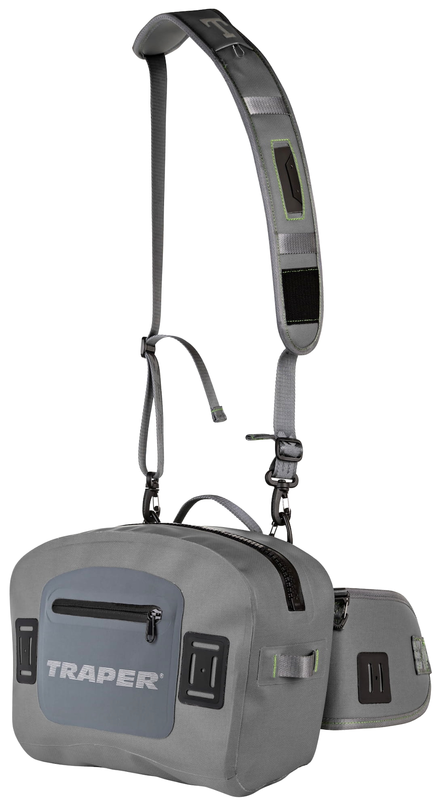 Traper Hip Pack Extreme waterproof with YKK Zip 10Liter Grey Traper Hip Pack Extreme waterproof with YKK Zip 10Liter Grey