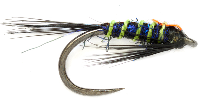 P-26908_Fulling_Mill_Crostons_Diawl_Tungsten_Trigger_Orange Fulling Mill Croston's Diawl Trigger UV Black Orange