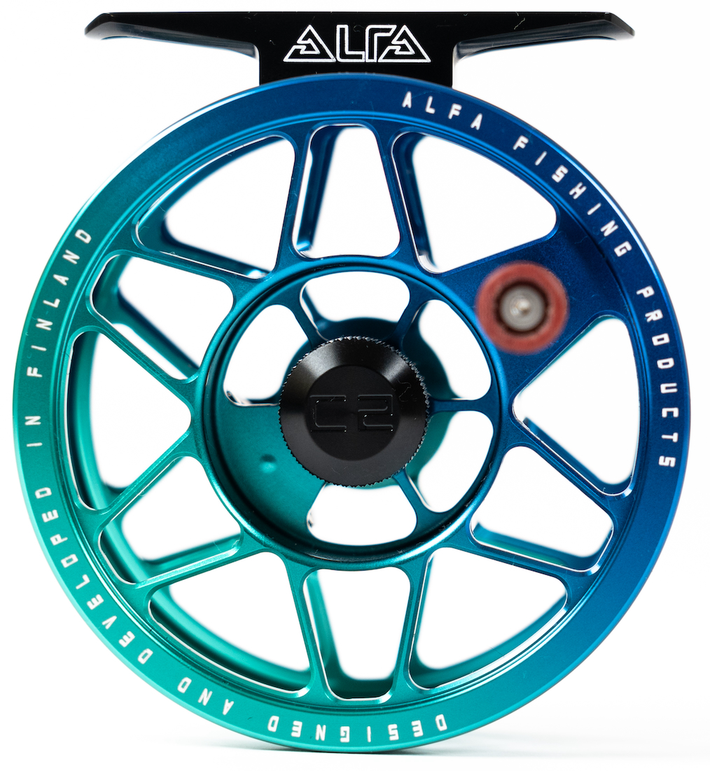 P-27033_Alfa_Arctic_Click_Series_Fliegenrolle_2 Alfa Arctic Click C-Series Nymph & Dryfly Full Frame Fly Reel northern lights