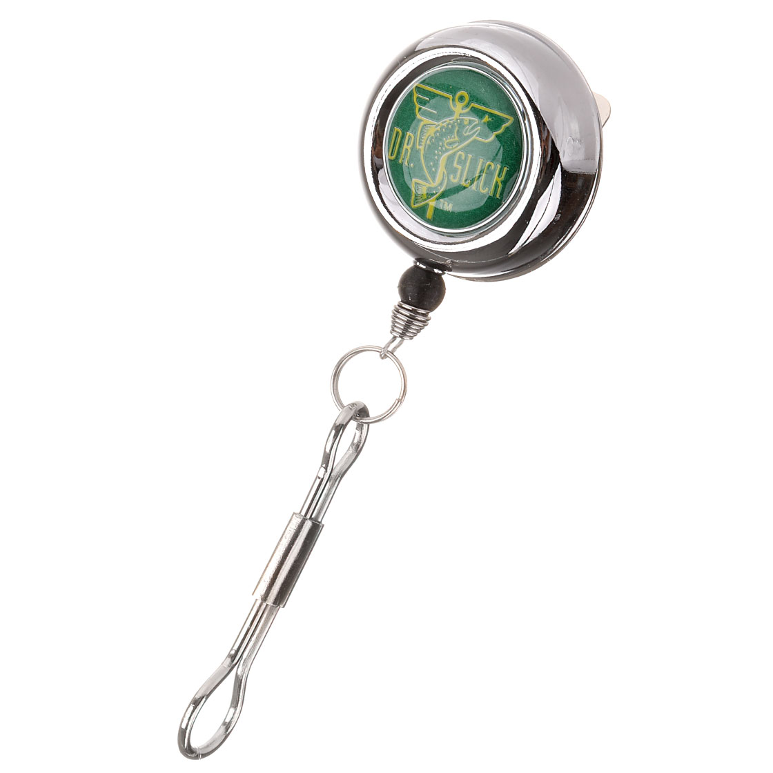 P-21885_steel-cord Dr. Slick Clip-On-Reel Steel Cord 8 Ring Zinger silver