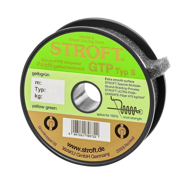 Stroft_GTP_S_Yellowgreen Stroft GTP Typ S yellow-green 150 m
