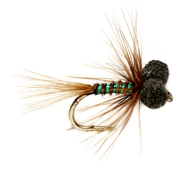 Fulling Mill Dry Fly - Neutral Density Booby Nemo Green