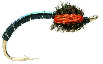 P-26921_Fulling_Mill_Blakestons_Buzzer_Black_ Fulling Mill Blakeston's Buzzer Black Nymph