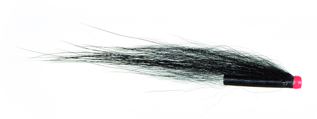 Frödin Flies Tube Fly Hitch Flies - Black Simple