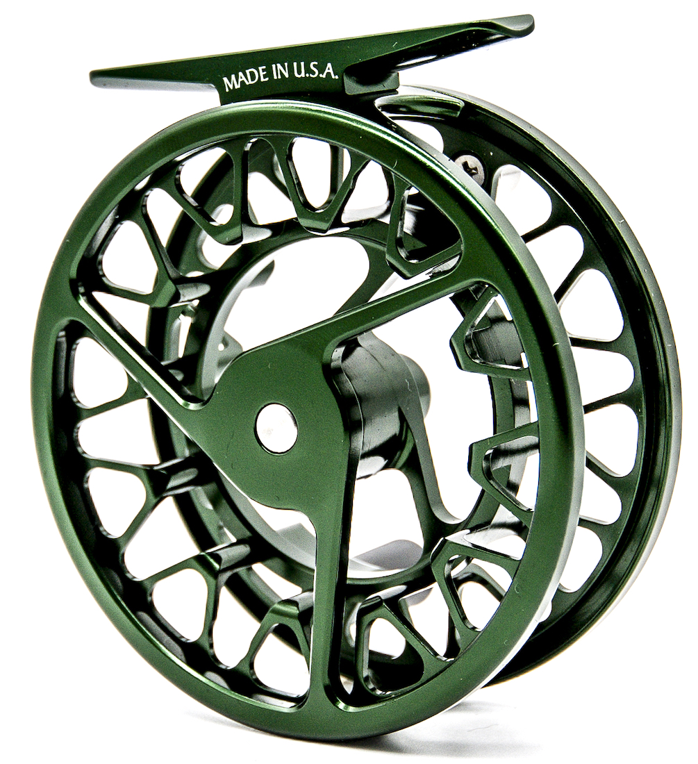 P-25016_Galvan_Brookie_Fliegenrolle_Green_ Beispiel Rückseite Grün