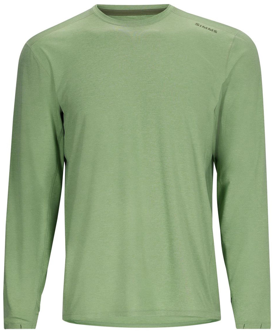 Simms Solarflex Crew Longsleeve field heather