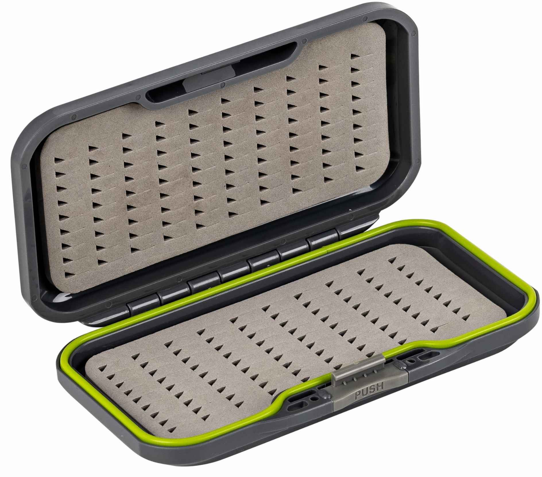Traper Nymph Push Open Double Side Box 158 x 86 x 26mm fly box for nymphs