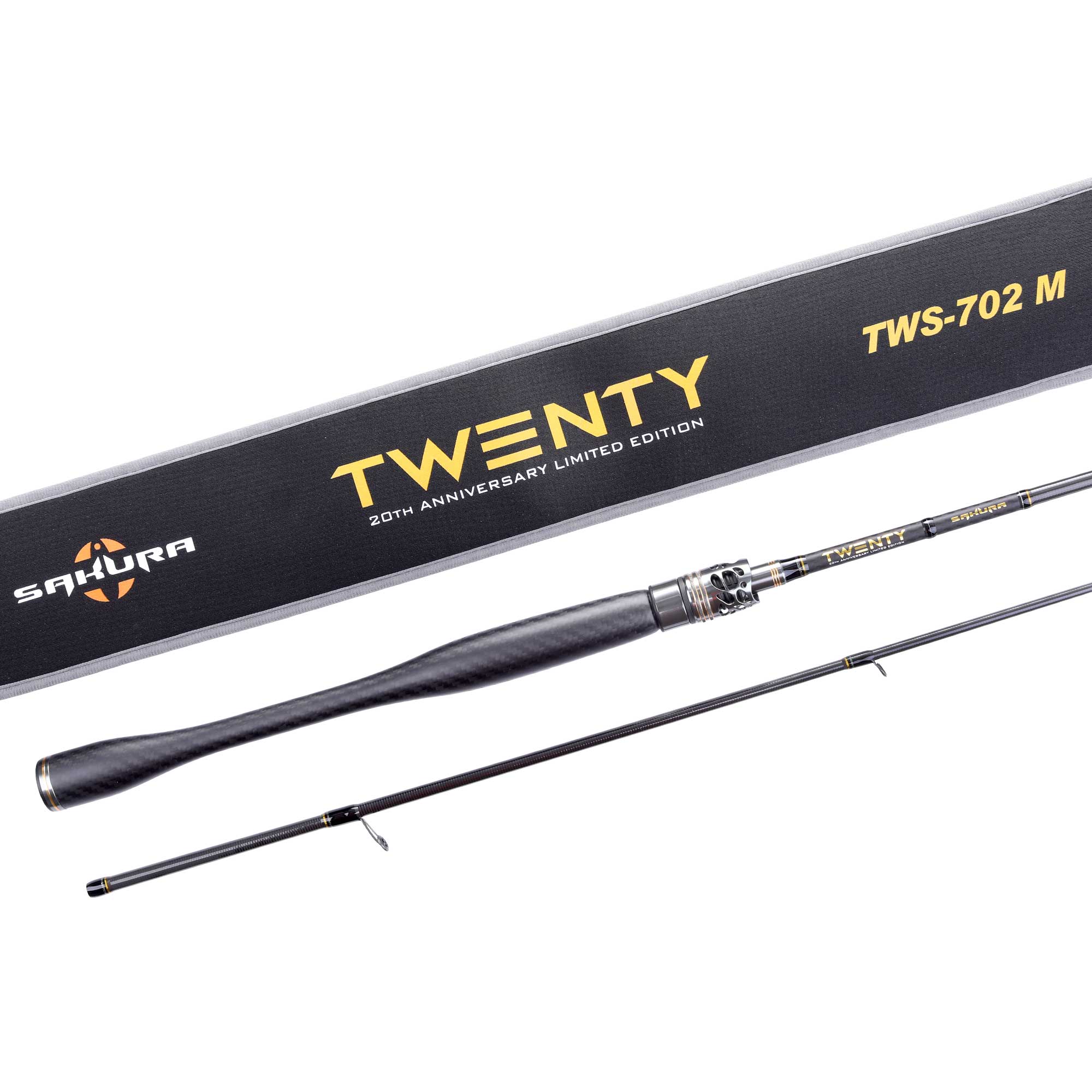 Sakura TWENTY SPINNING TWS 702 M 7 ft (2.13 m) - 5-21 g Fuji Components 2pc