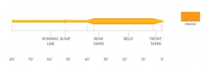 Scientific_Anglers_Air_Cel_Fliegenschnur_orange_Taper
