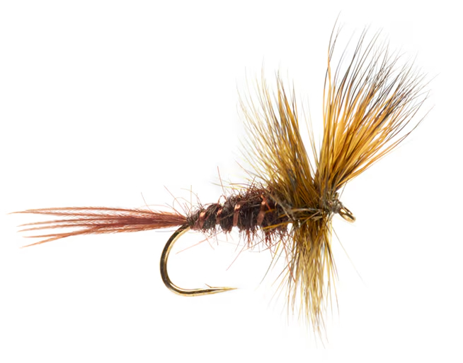 Fulling Mill Tactical Dryfly Jackie's Dark Olive Mayfly Dun #10 