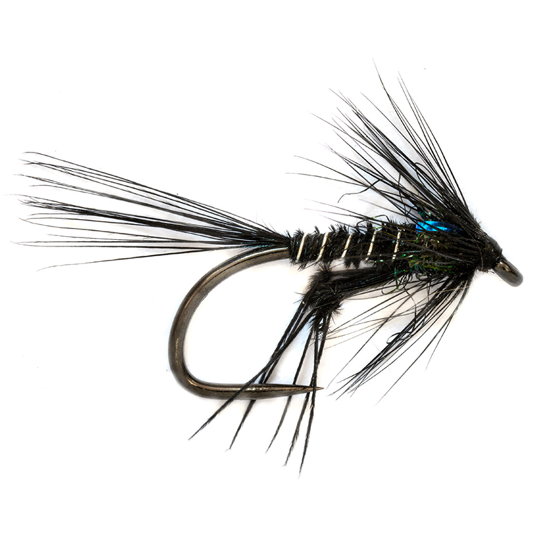 Fulling Mill Nymph - Jenkins Gangly Cruncher Black Barbless
