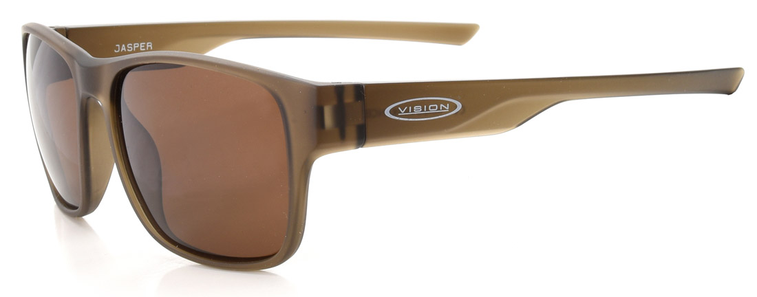 Vision Jasper Polarflite Polarizing Glasses (brown)