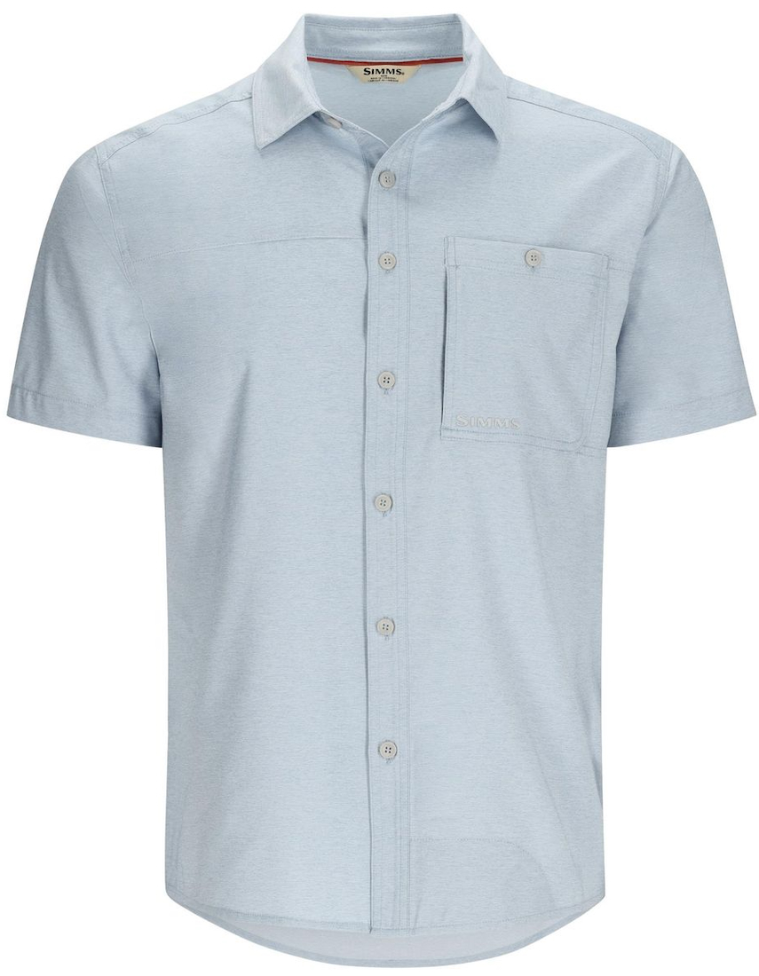 Simms Challenger SS Shirt steel blue