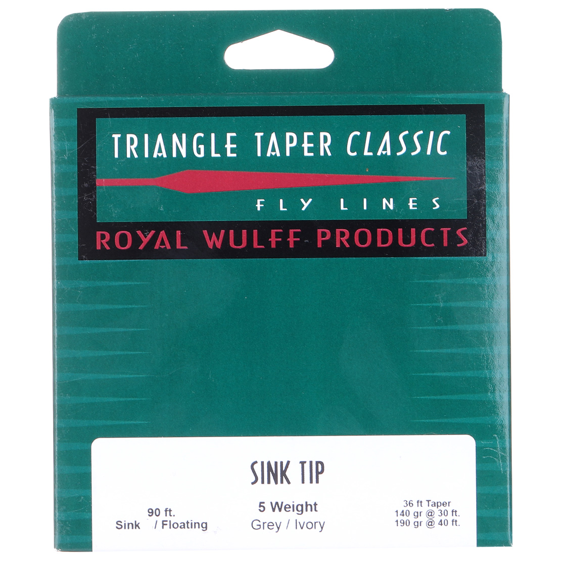 Royal Wulff Triangle Taper Sink4 Tip Fly Line