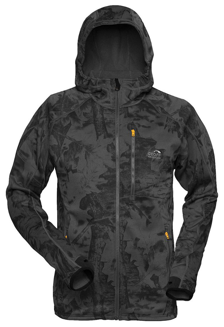 Geoff Anderson Hoodie 3 Jacket black leaf