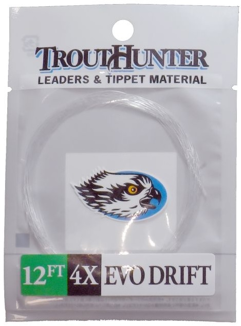 Trout Hunter EVO Drift Tapered Leader 12ft